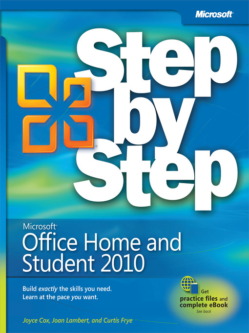 Title details for Microsoft Office Home & Student 2010 Step by Step by Joyce Cox - Available